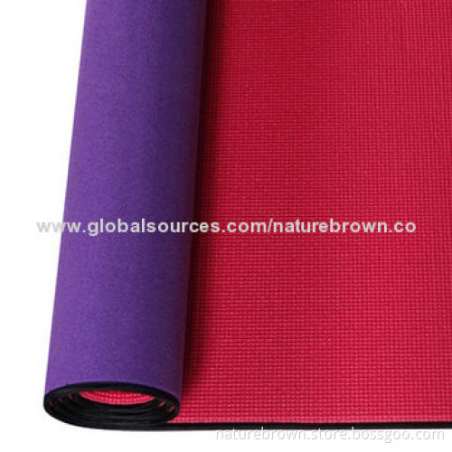 PVC Yoga mats with towels top